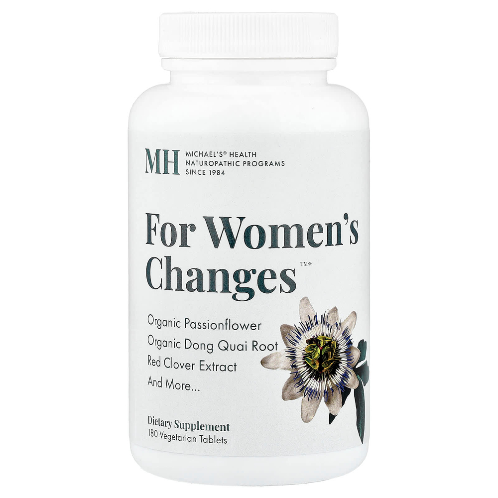 Michael's Health, For Women's Changes™, 180 вегетарианских таблеток