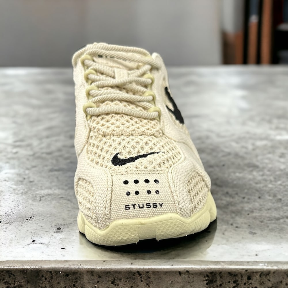 Nike x Stussy Air Zoom Spiridon • Bone