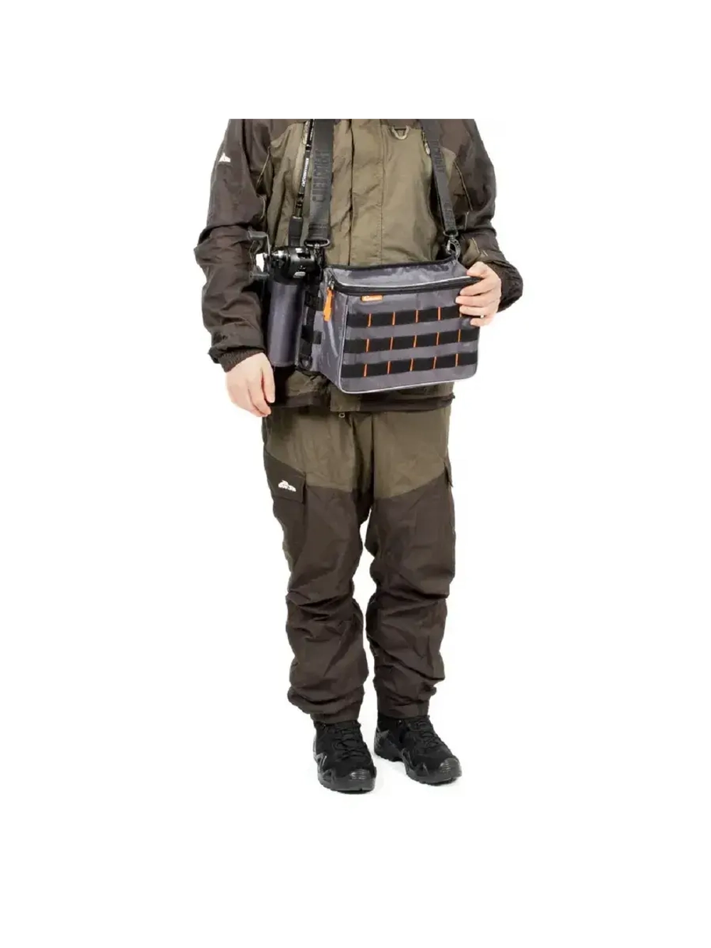 Сумка рыболовная поясная Fishing Belt Bag, 74х22х10 см