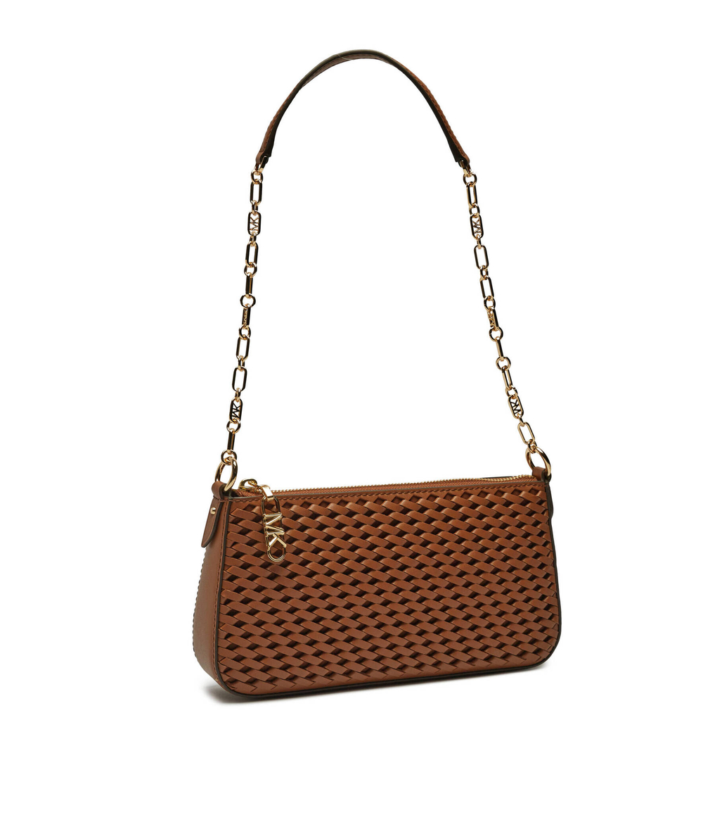 Кожаная сумка через плечо Michael Kors - коричневый(32T4G8EW6L)