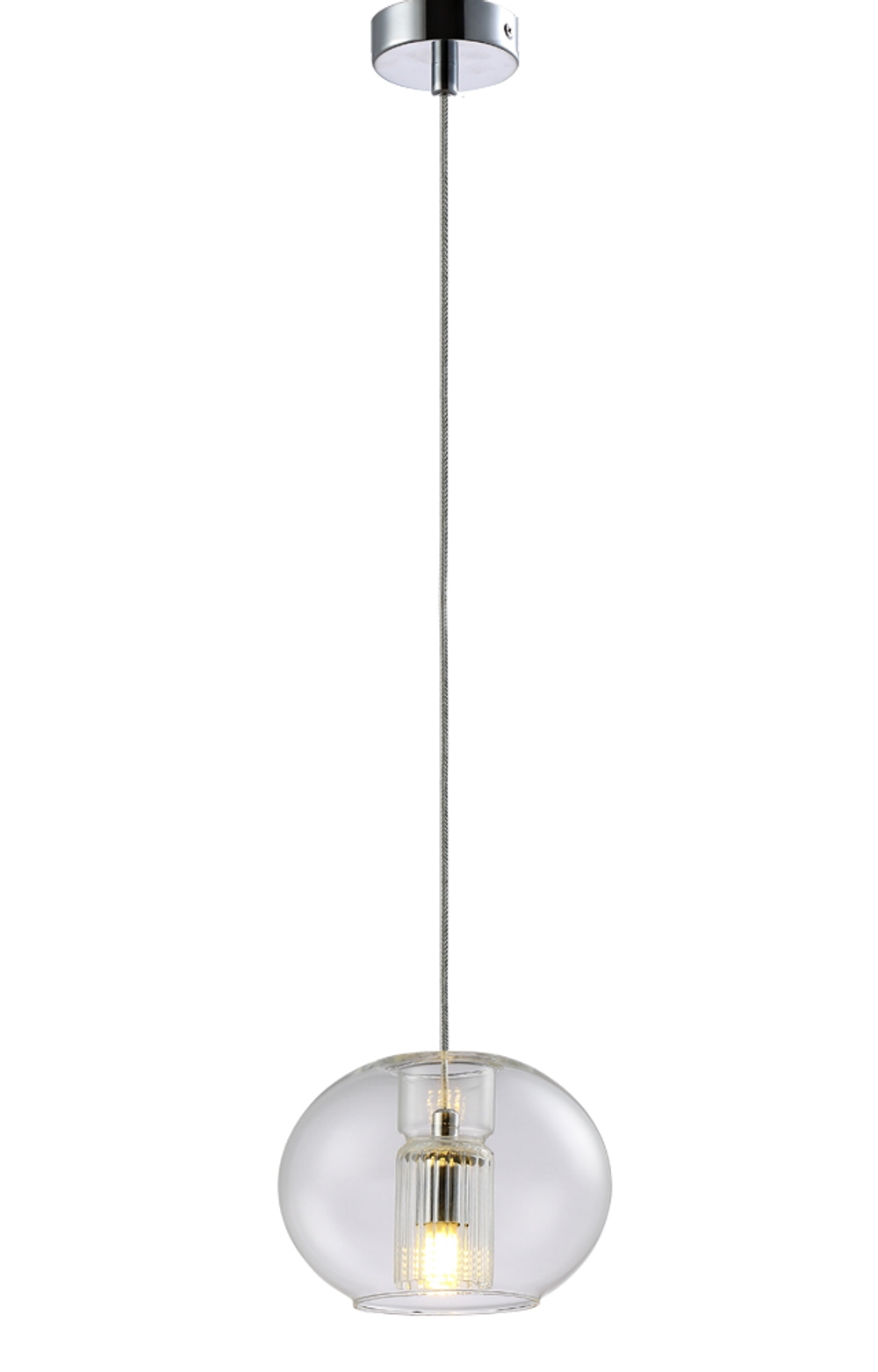 Светильник подвесной Crystal Lux BELEZA SP1 E CHROME