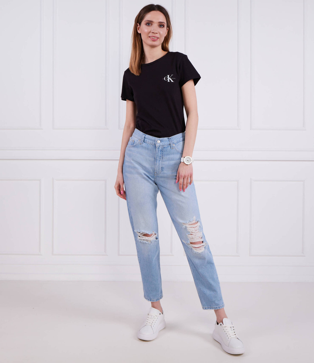 Футболка 2-pack MONOGRAM CALVIN KLEIN JEANS - черный(J20J219734)