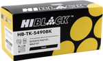 TK-5490Bk Тонер-картридж с чипом чёрный (Hi-Black)