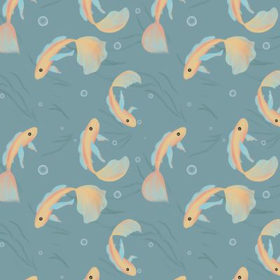 Goldfish green