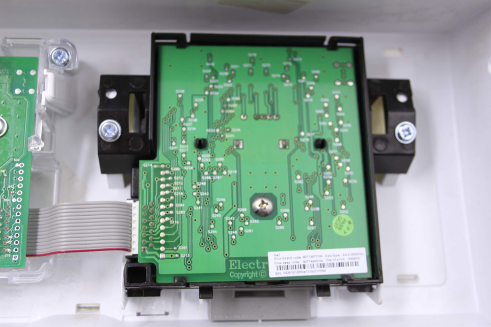 Модуль управления стиральной машины Electrolux EWT1567VIW с пластиком