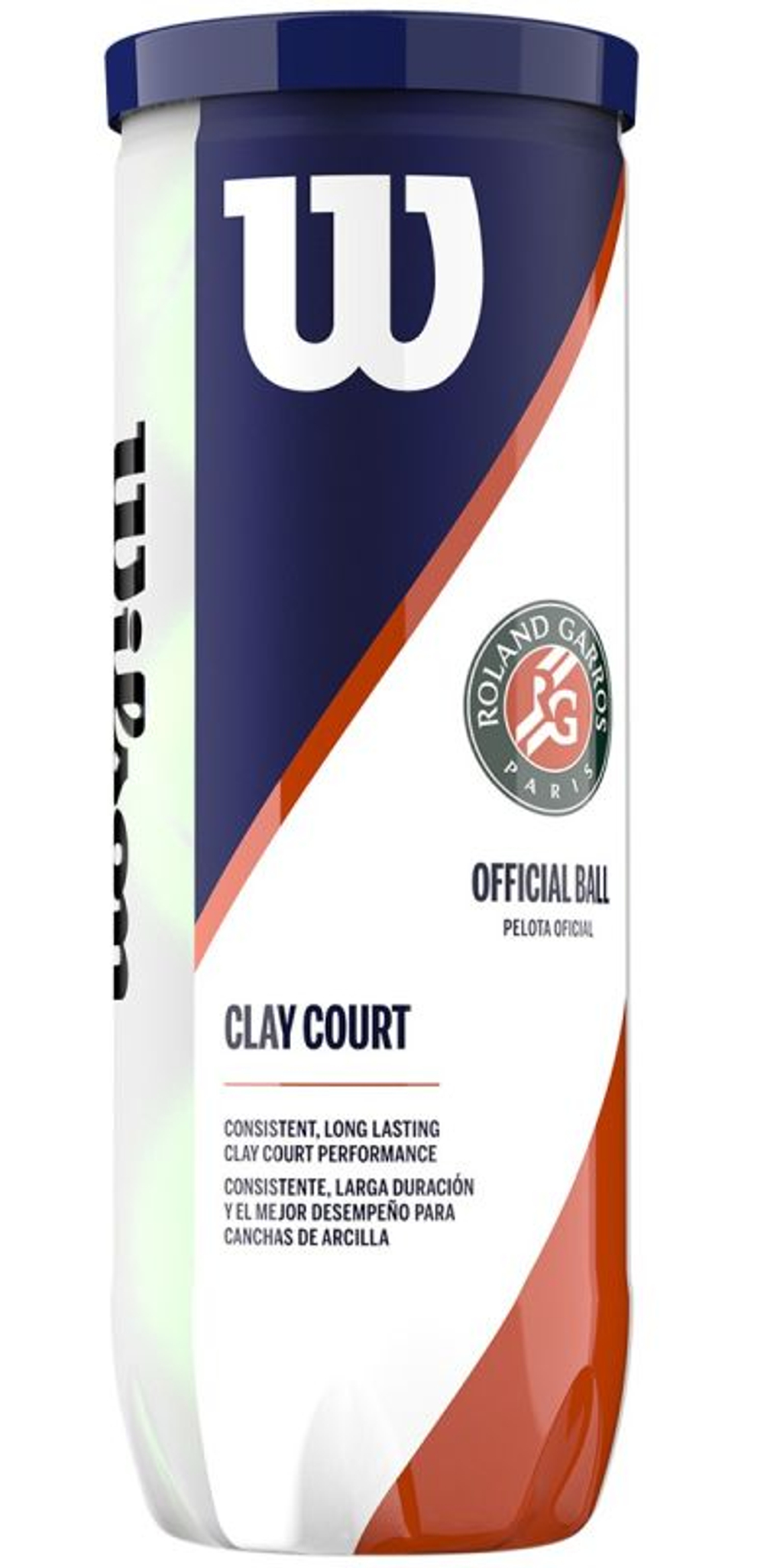 Pilki tenisowe Wilson Roland Garros Clay 3B