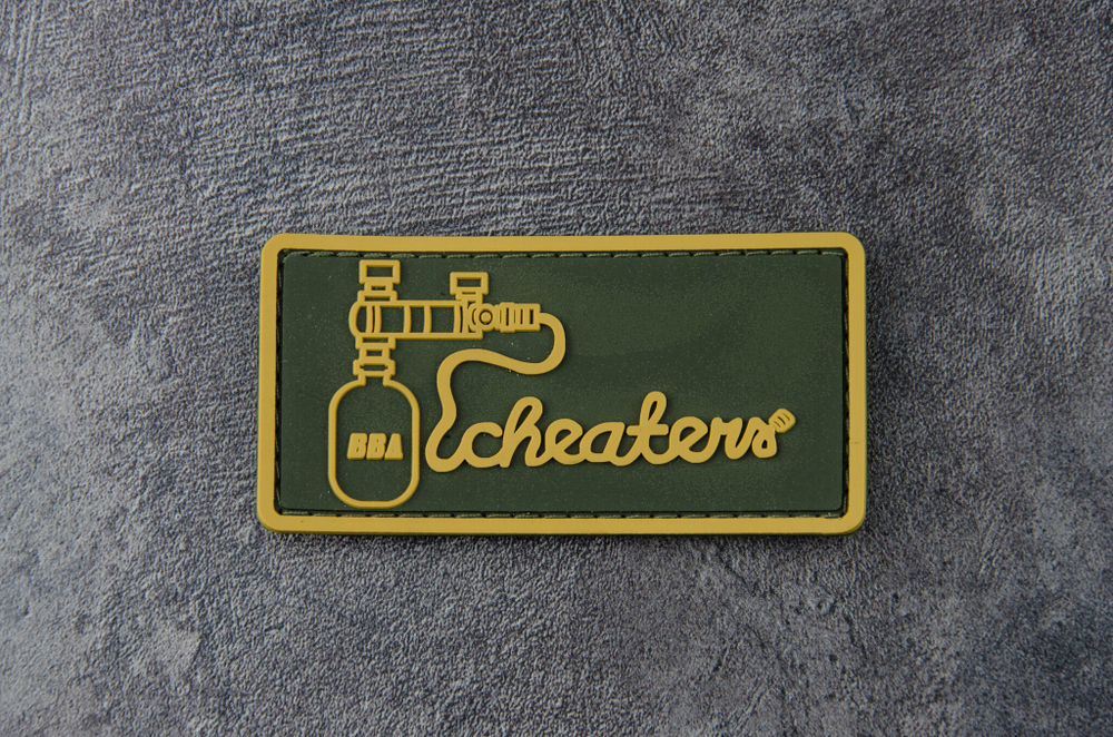 Шеврон ВВД Cheaters PVC. Олива