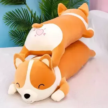 Мягкая игрушка - подушка " Корги - Батон" 60 см
