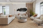 Кварц-винил ISOCORE Vinilam Parquet Herringbone 6,5 мм Паркет Монпелье 2.07 м2