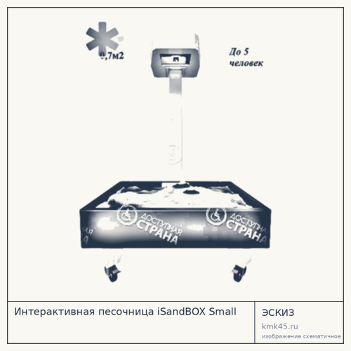 Интерактивная песочница iSandBOX Small — от 483 000 ₽