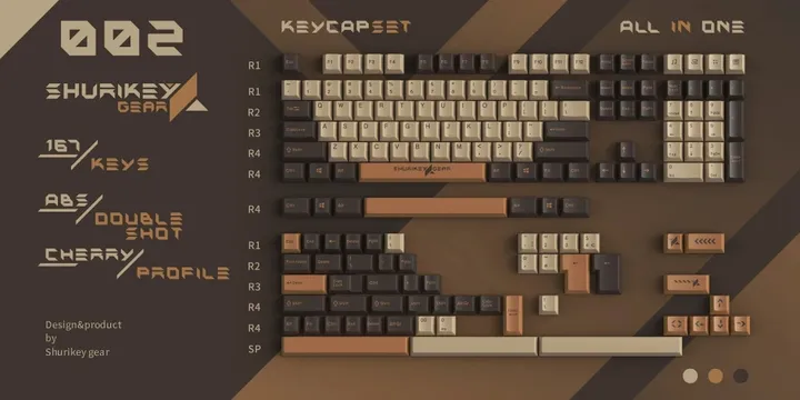 Набор клавиш Varmilo «Shurikey Hanzo 002»