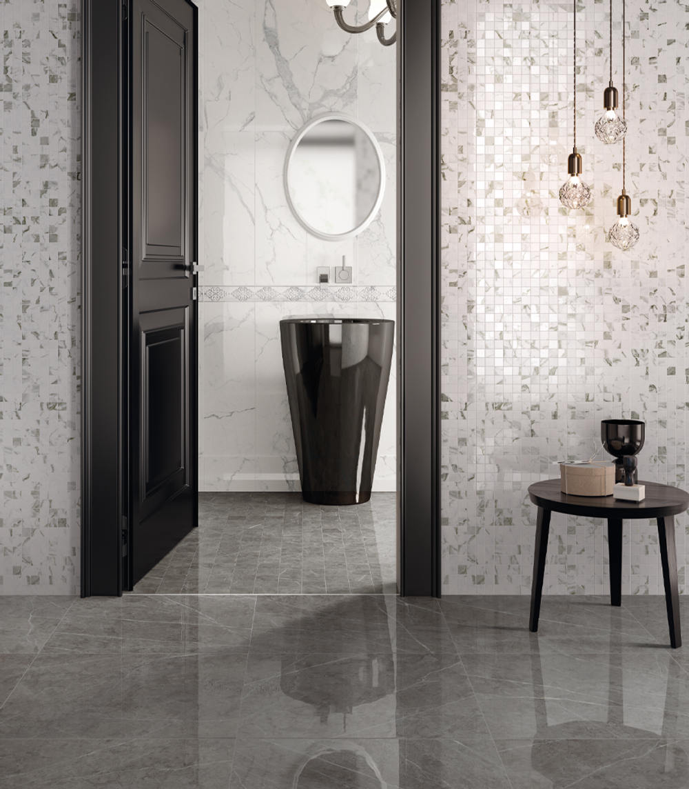 CHARM EVO ANTRACHITE (ШАРМ ЭВО АНТРАЦИТ) ЛЮКС 600*600 керамогранит, полированный