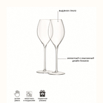 Набор бокалов для просекко wine, 370 мл, 2 шт.