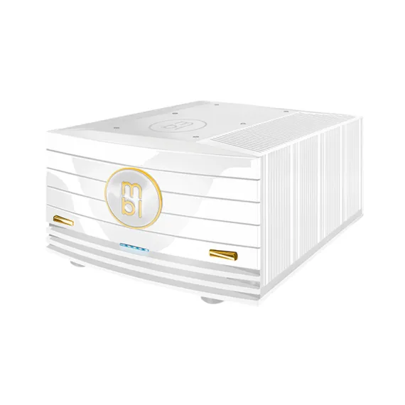MBL 9008 A Mono Stereo Power Amp Piano White Gold
