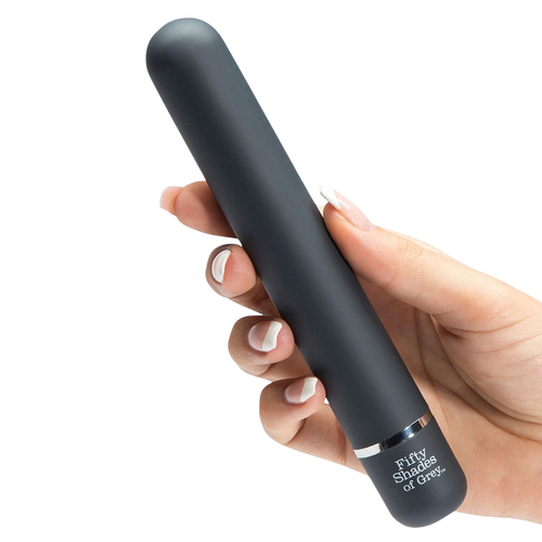 Черный вибратор 18,4см Fifty Shades of Grey Charlie Tango Classic Vibrator