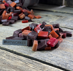 V1.K.burgundy смальта разноформатная колотая бордовых оттенков для творчества