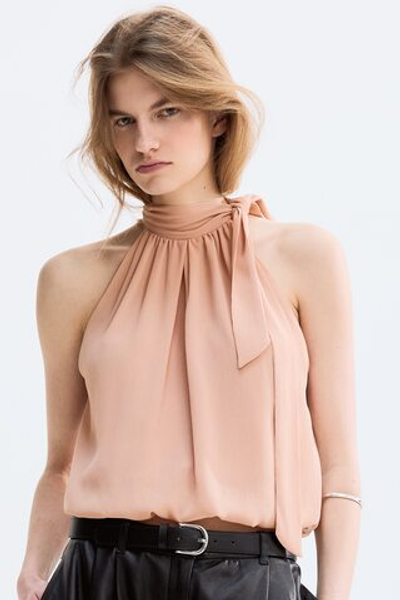 Топ без рукавов с низом-баллон - H&M