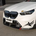 Карбоновый центральный воздуховод переднего бампера Sooqoo для BMW M5 G90 G99 2025+ БМВ