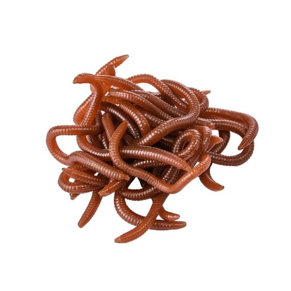 Насадка искусственная съедобная Червь (Earthworm) Helios (HS-NCH-E)