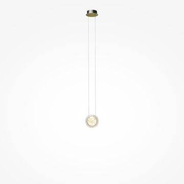 Подвесной светодиодный светильник 7W 3000K MOD361PL-L7BS3K латунь Pharao Modern Maytoni