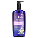 Dr. Teal's, гель для душа с чистой английской солью, смесь для сна, 710 мл (24 жидк. унции)