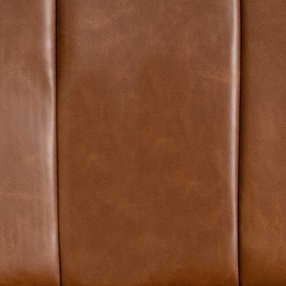 Кресло Альфа/Alpha иск. кожа, Brown (коричневый)