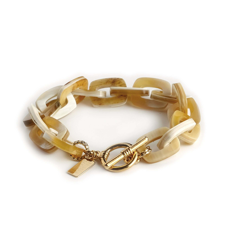 horn chain bracelet