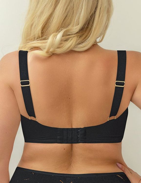 Бюстгальтер Kris Line Cotton Flower Black Soft Pro Comfort (молоко)