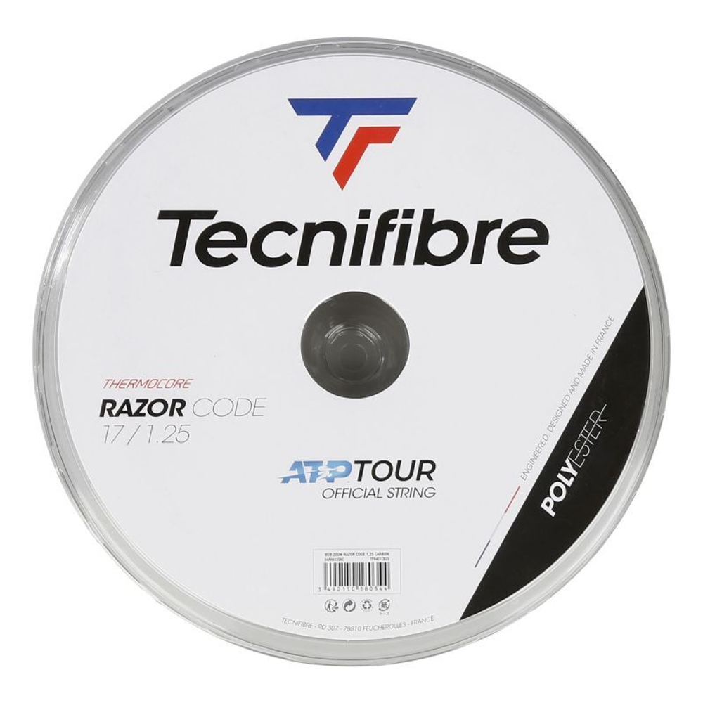 Струны теннисные Tecnifibre Razor Code (200 m) New Box - carbon