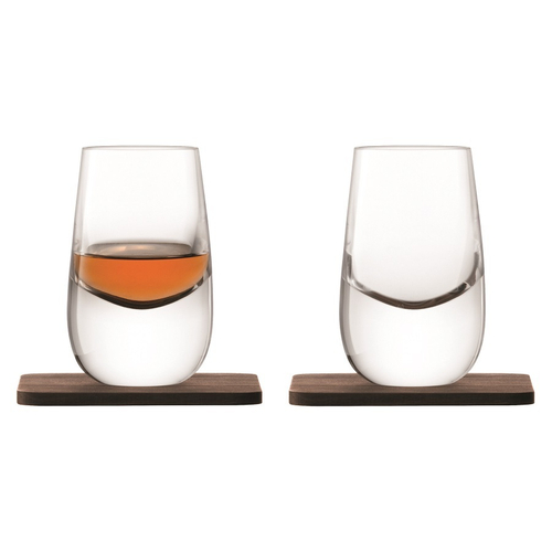 Набор стопок на подставках whisky, 80 мл, 2 шт.