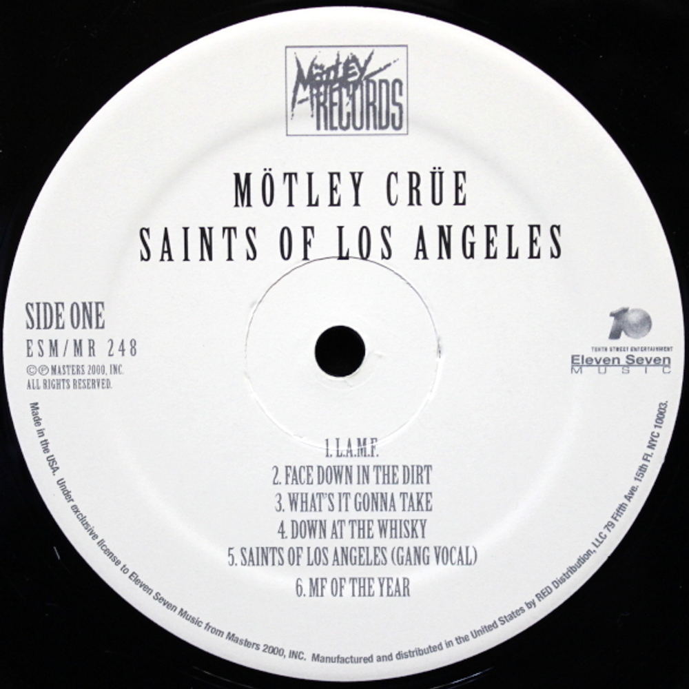 Motley Crue / Saints Of Los Angeles (LP)