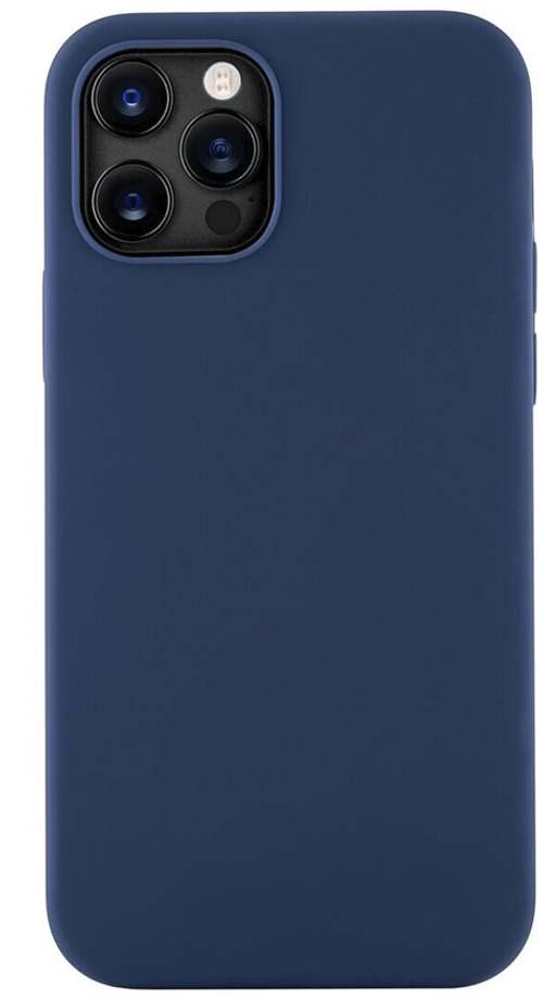 Чехол-накладка  i-Phone 13 Pro Max Silicone icase  №20 тёмно-синяя