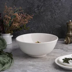 Салатник 1400 мл d 20 см h9,5 см белый фарфор P.L. Proff Cuisine [6]