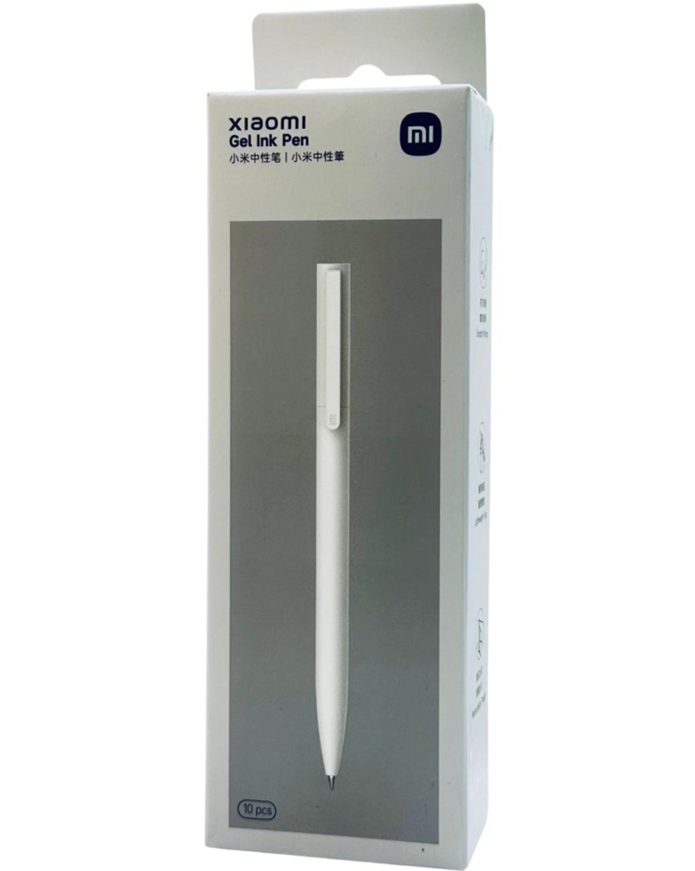 Ручка гелевая Xiaomi KACO Pure Plastic Gelic Pen (комплект 10шт) MJZXB01WC
