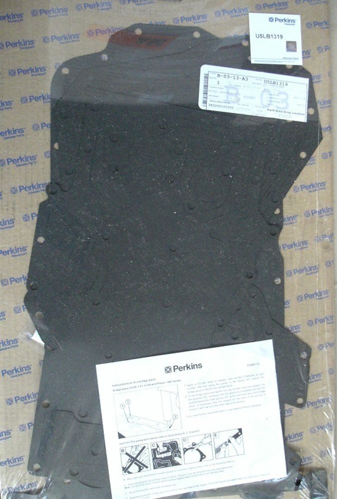 Комплект прокладок нижний / KIT,JOINT/GASKET АРТ: U5LB1319 Комплект прокладок нижний / KIT,JOINT/GASKET АРТ: U5LB1319