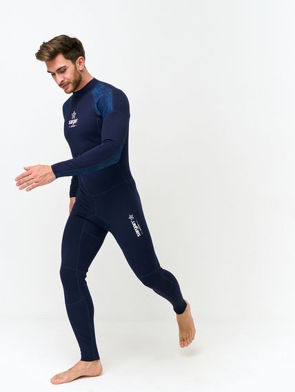 Гидрокостюм SARGAN Sport 1001/BL, мужской, длинный, неопр.2мм, синий