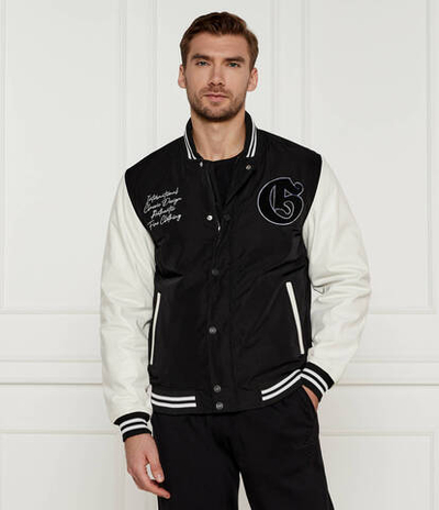 Куртка бомбер VERSITY GUESS - черный(M4YL11 WG9S2)