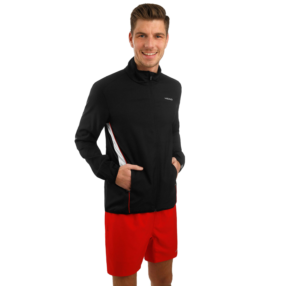 Мужские теннисные шорты HEAD Club 7in Shorts Men - Red, Silver
