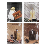Подарочный пакет Basir, серия "Мужская тематика Fashion", 12*15*5 см, ассорти