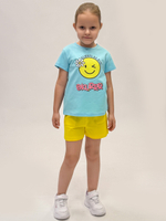 футболка для девочки 1-6 лет