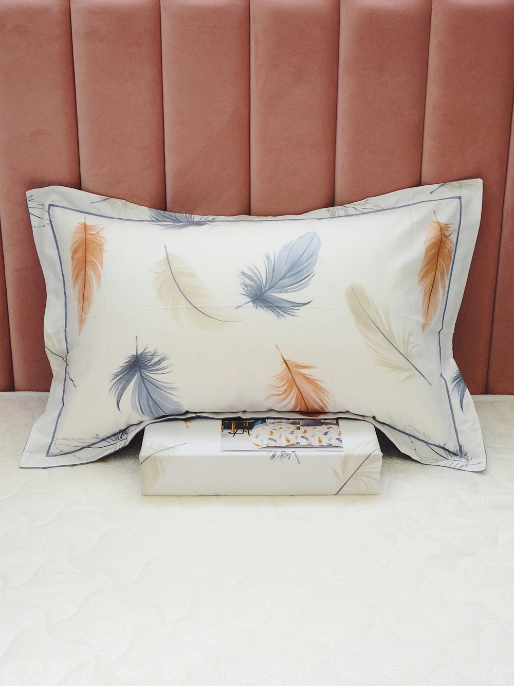 Постельное белье Feathers Turquoise