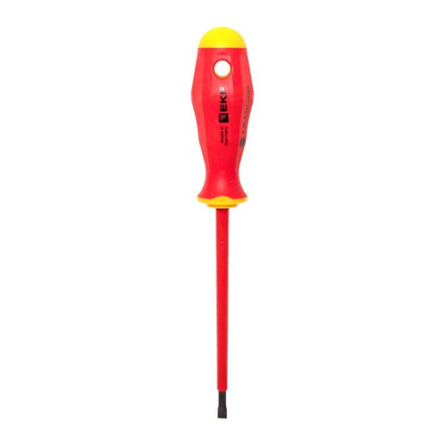 Отвертка Professional SL5.5x1 мм VDE 1000В EKF sl-5.5-1-pro-in