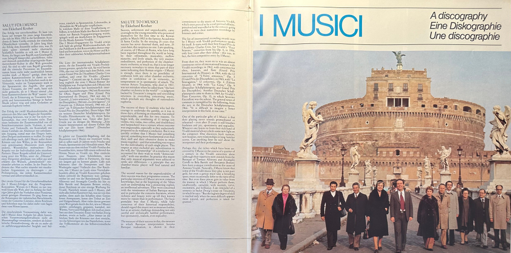 Salvatore Accardo, Heinz Holliger, Severino Gazzelloni, Klaus Thunemann- I Musici (Голландия)