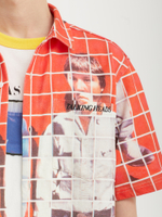 Мужская Рубашка Food Button Up