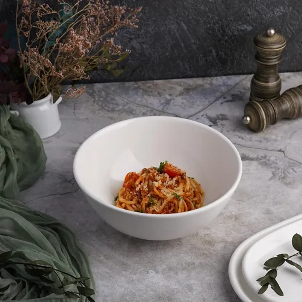 Салатник 1400 мл d 20 см h9,5 см белый фарфор P.L. Proff Cuisine [6]