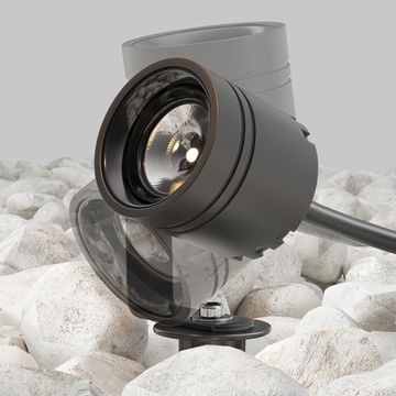 Ландшафтный светильник LED 3W 3000K O493FL-L3GF3K графит Clyde Maytoni