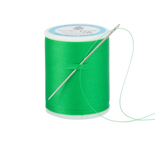 Нитки для трикотажных тканей SumikoThread 300 м, (328 ярд), 146 ярко-салатовый