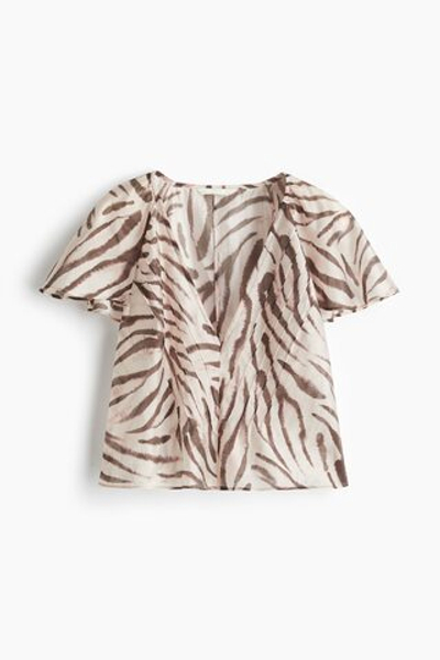 Топ с защипами - H&M