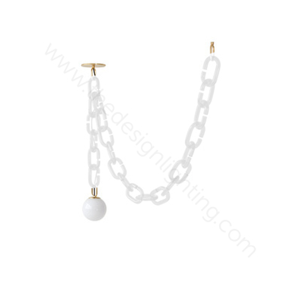 Pendant design lamp  Cerine Swagged Pendant by Trueing Studio (Clear)