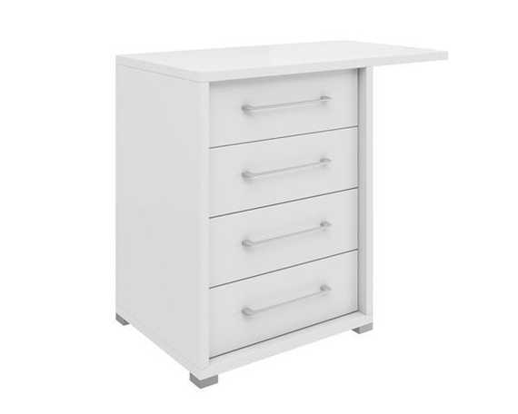 Тумба приставная (4 ящика) 874*450*750
